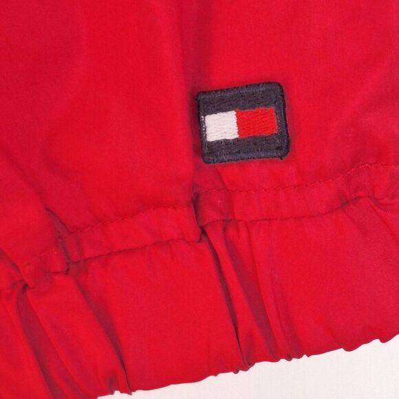 Tommy Hilfiger Golf Jacket Windbreaker Red Full Zip Lightweight Mesh Lined 2X - Picture 8 of 13